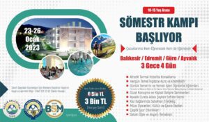 Sömestr kampı başlıyor