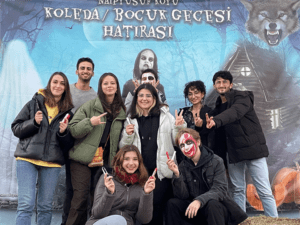Yüz boyama etkinliği gerçekleştirildi
