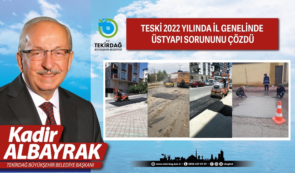 İL GENELİNDE ÜSTYAPI SORUNUNU ÇÖZDÜ