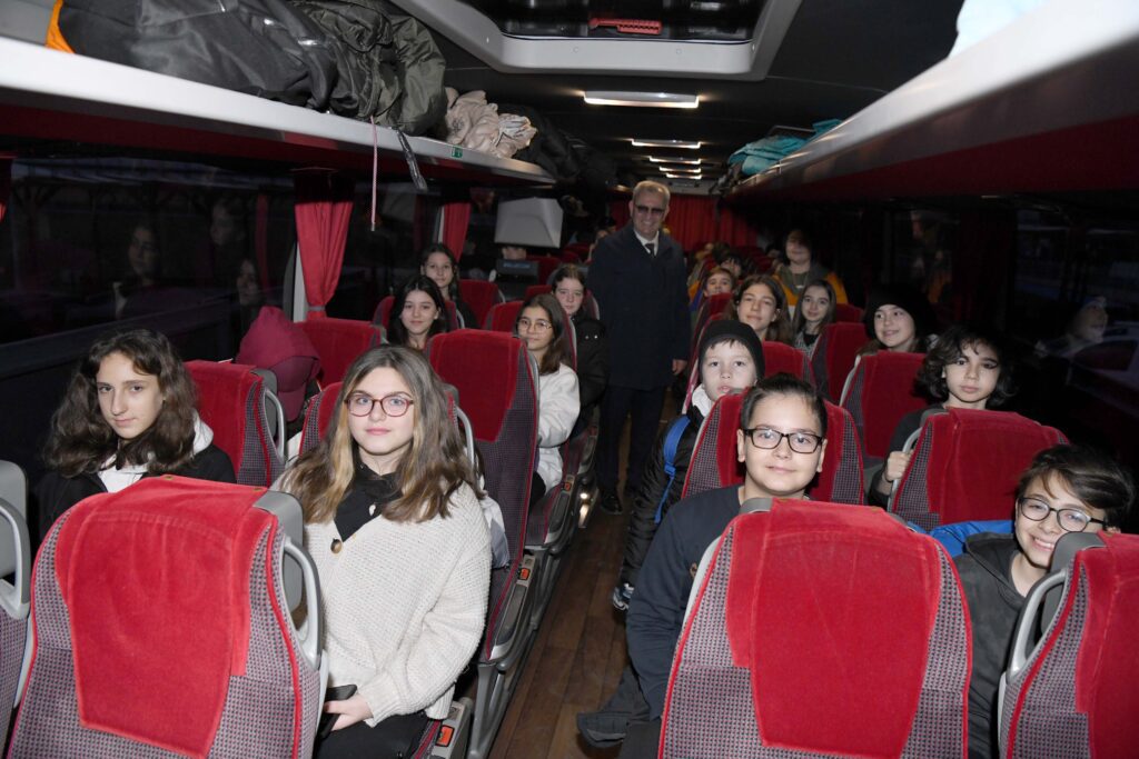 40 öğrenci sömestr eğitim kampına katıldı