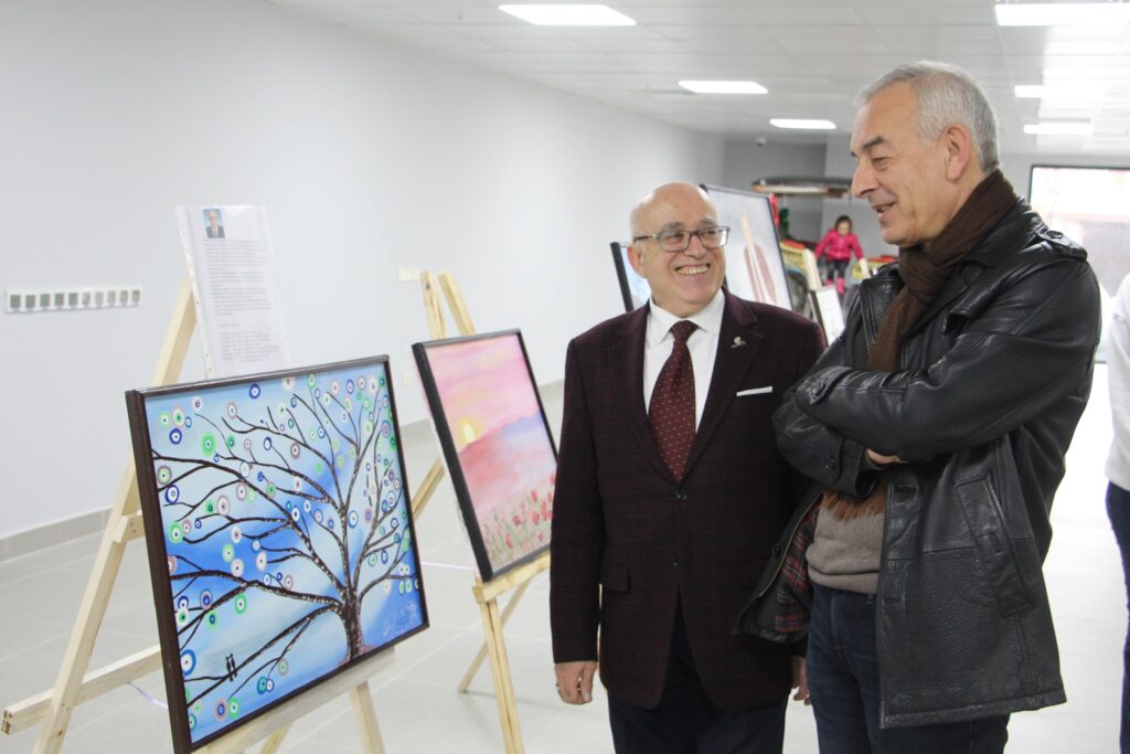 Resim sergisi açıldı