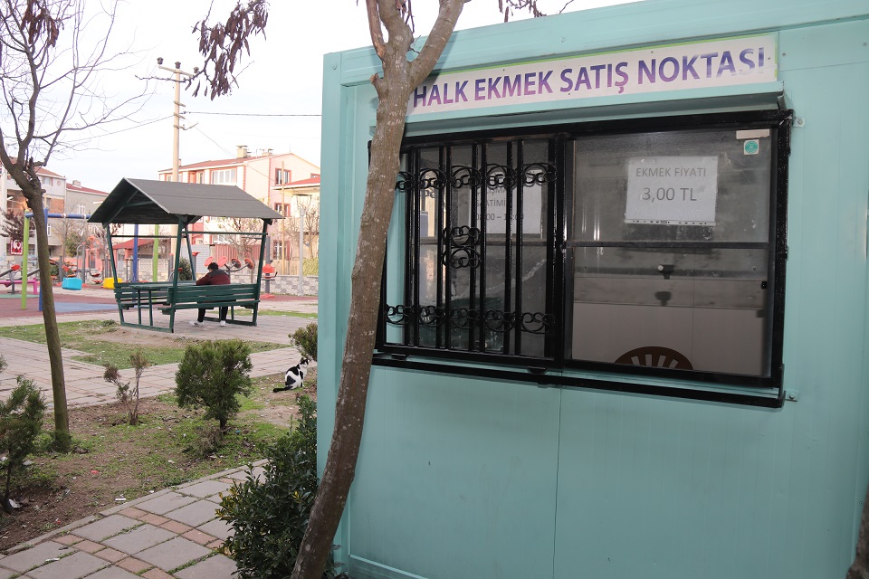 Halk ekmek satış büfesi sayısı dokuz oldu