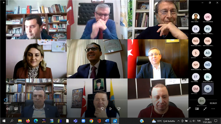 Çevrim içi çalıştay gerçekleştirildi