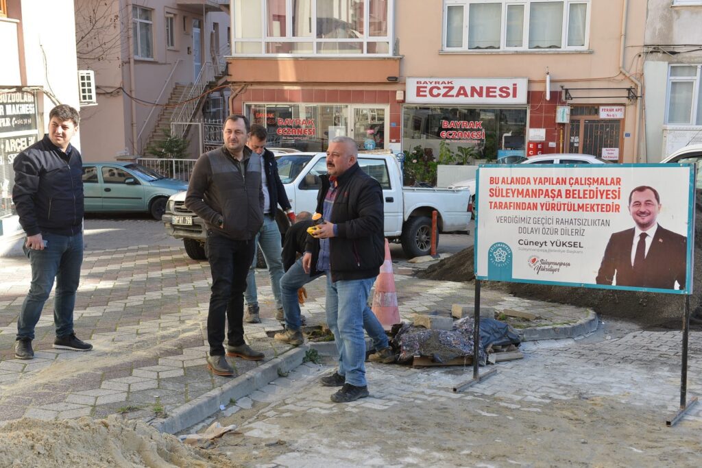 Yol rekoru Süleymanpaşa’da