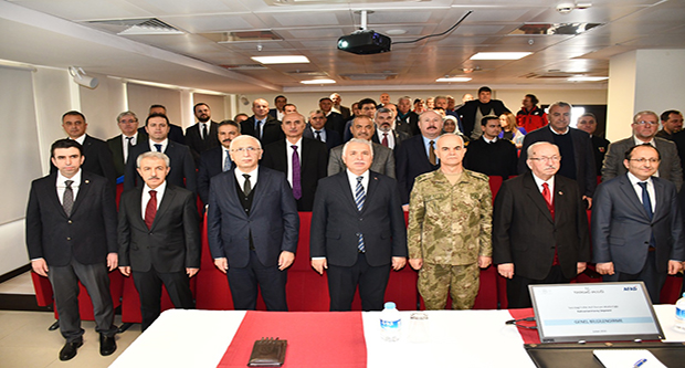 Deprem değerlendirme toplantısı yapıldı