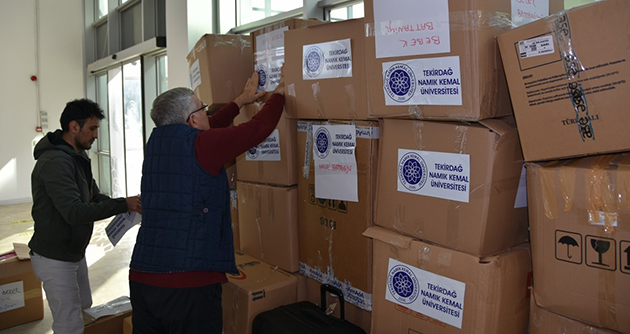 Temel ihtiyaç maddeleri toplanıyor