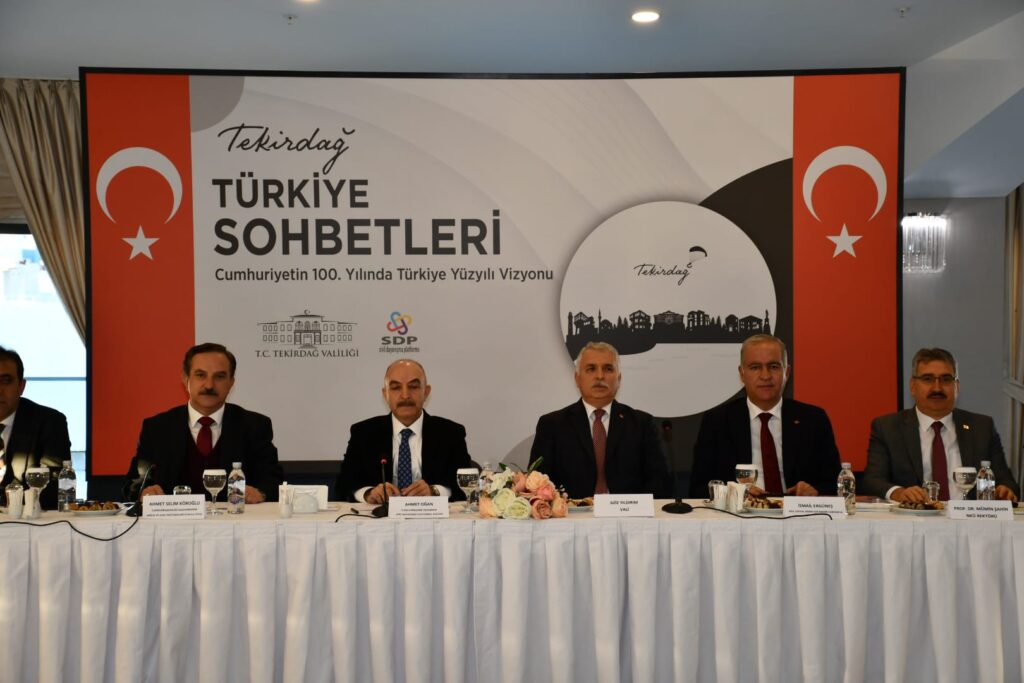 “Türkiye Sohbetleri” Tekirdağ’da yapıldı