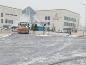 Malkara’da  yoğun kar
