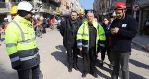 Başkan Albayrak deprem bölgesinde