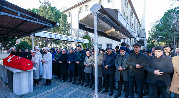 Sıtkı Güvenç’in cenaze törenine katıldı