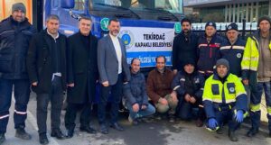 “Yardımlarımızı bölgeye ulaştırmaya devam ediyoruz”