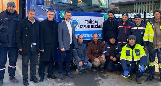 “Yardımlarımızı bölgeye ulaştırmaya devam ediyoruz”