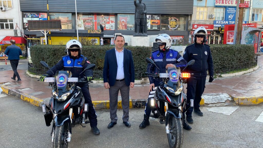 Motorize zabıta ekipleri göreve başladı