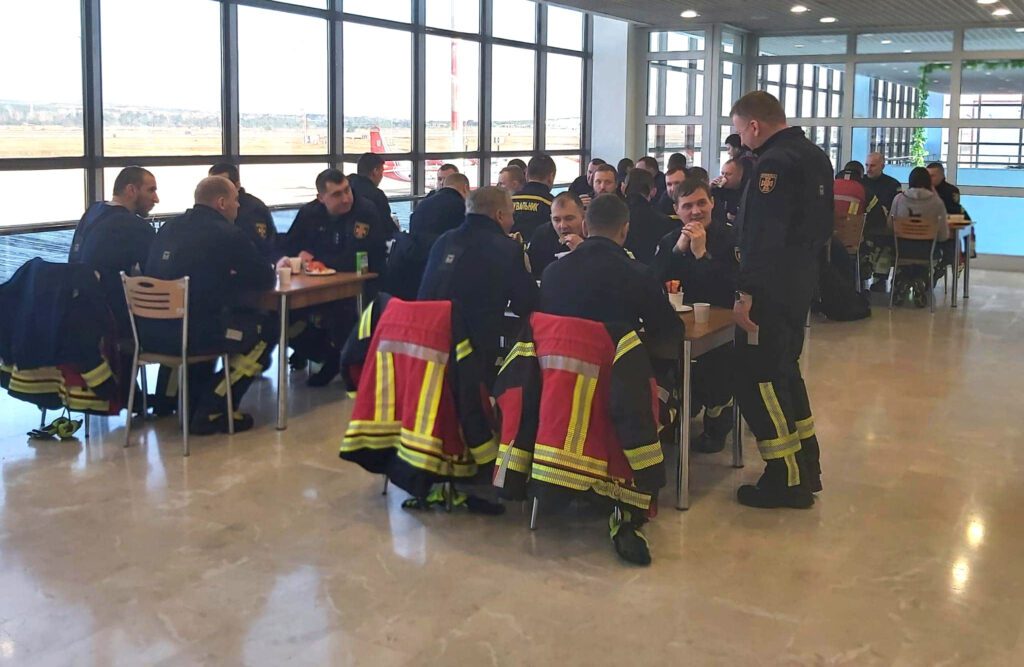 Ukrayna ekibi Tekirdağ’da yakıt ikmali yaptı