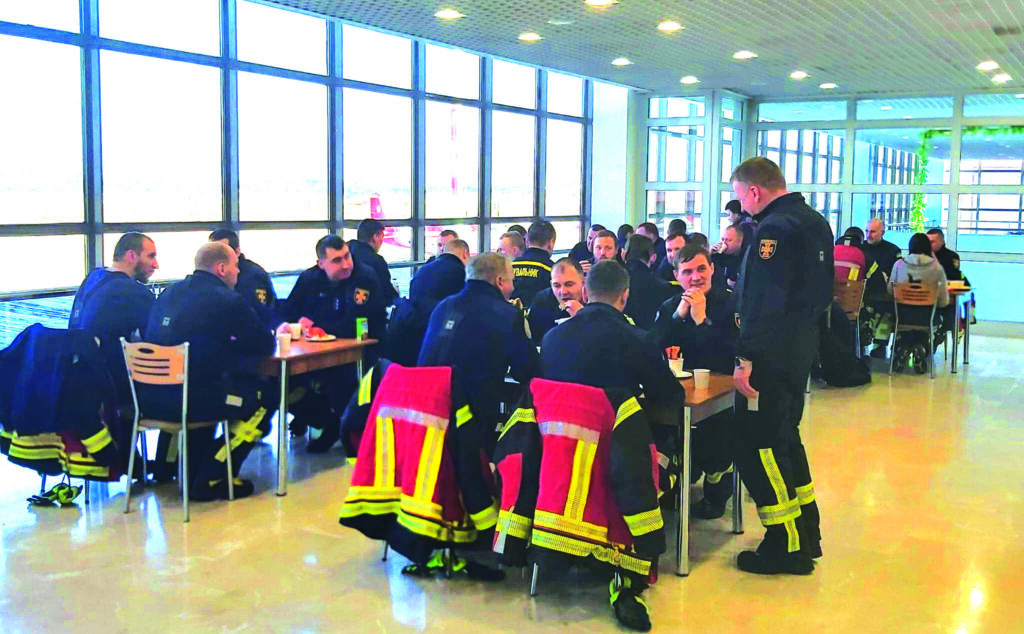 Ukrayna ekibi Tekirdağ’da yakıt ikmali yaptı