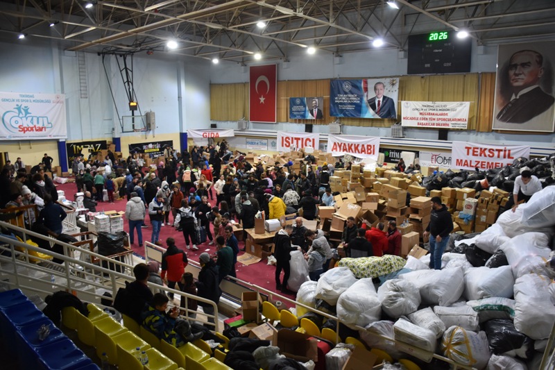 5 GÜNDE 18 TIR GÖNDERİLDİ