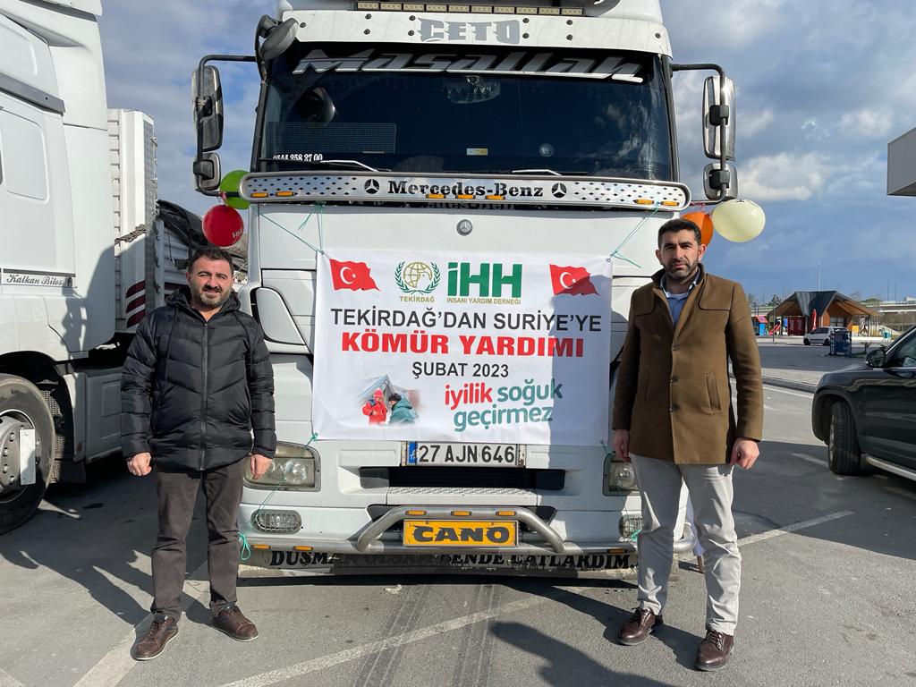 50 ton kömür yardımı yollandı