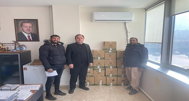 Gıda kolileri deprem bölgesine ulaştırılacak