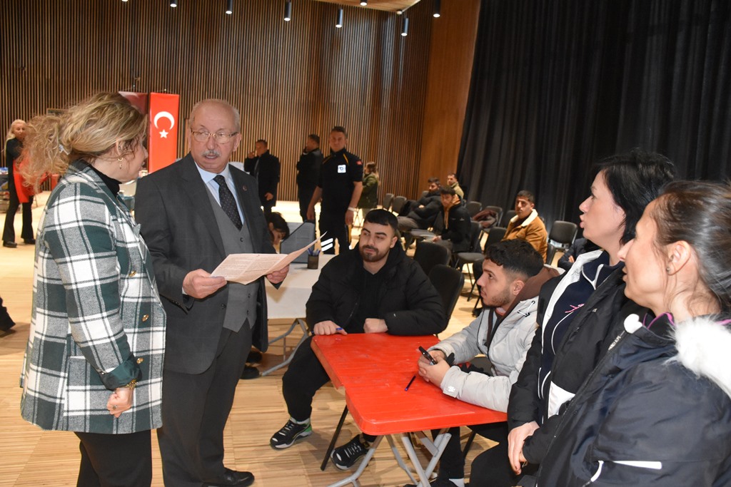 Personelden kan bağışına destek