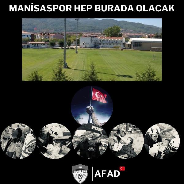 Manisaspor tesislerini depremzedeler için açtı