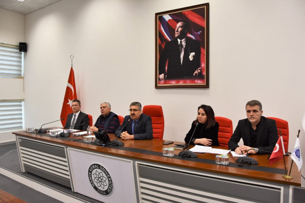 Afet ve acil durum komisyonu toplandı