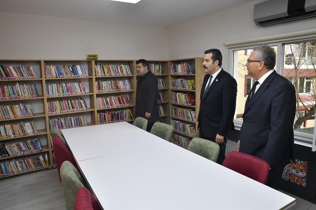 ilçedeki çalışmaları inceledi