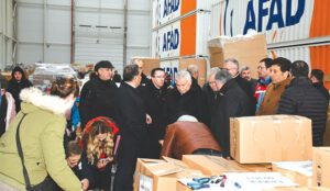 7.024 adet yorgan gönderildi