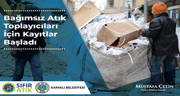 Atık toplayıcıları kayıt altına alınacak