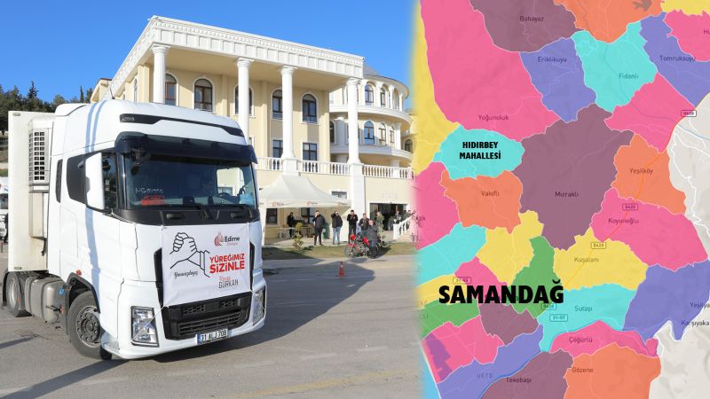 Belediyeye ulaşarak teşekkür etti