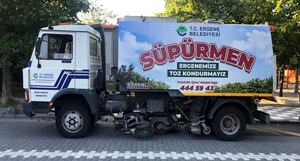 Belediye günlük 130 ton çöp topluyor