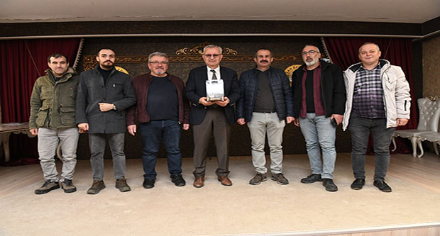 Kahraman madencilere onur belgesi verildi