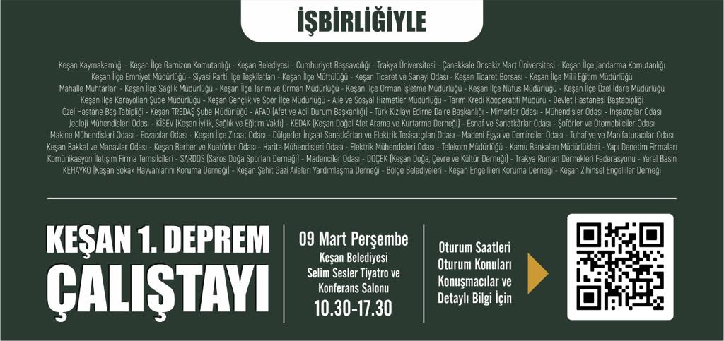 Deprem çalıştayları başlıyor