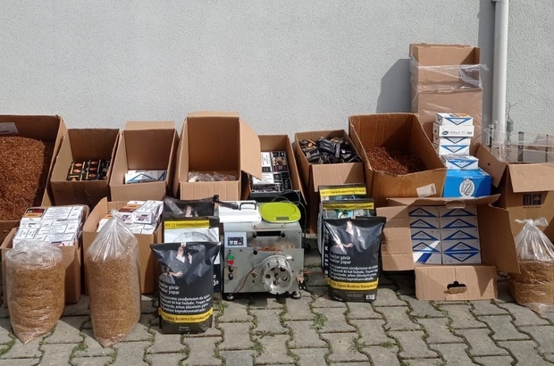 Tekirdağ’da kaçak tütün operasyonu