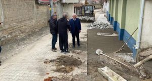 Başkan çalışmaları yerinde inceledi