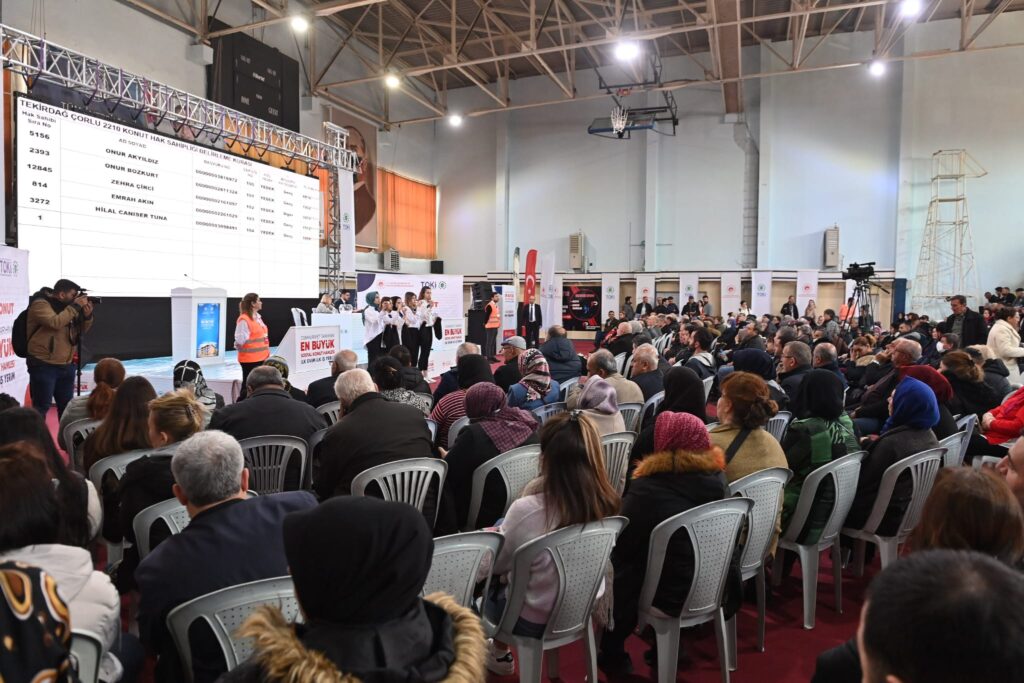 TEKİRDAĞ’DA KURA HEYECANI