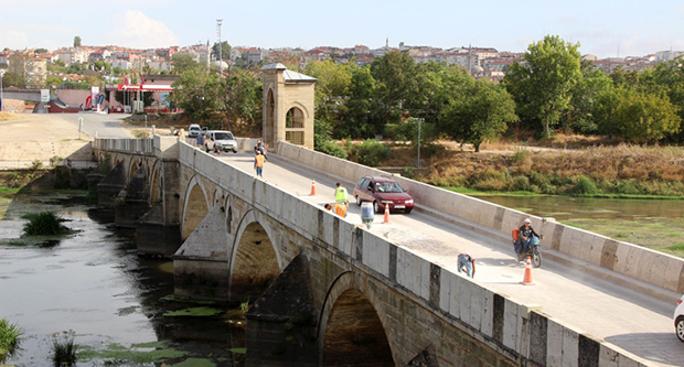 Tunca Köprüsü araç trafiğine kapatılacak