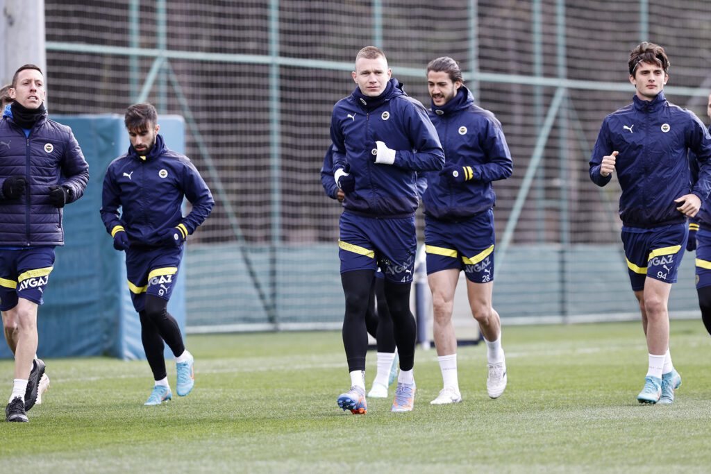 Fenerbahçe taktik çalıştı