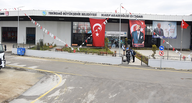 Marmaraereğlisi otogarı hizmete açıldı