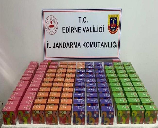 1179 adet elektronik sigara ele geçirildi