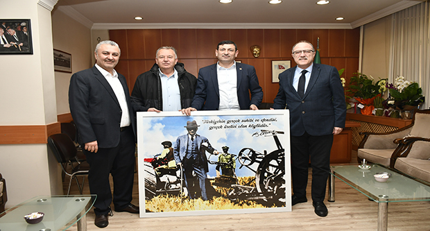 Görevlerinde başarılar diledi