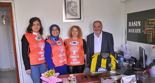 “TEMA Tekirdağ’ı yeşillendiriyor”