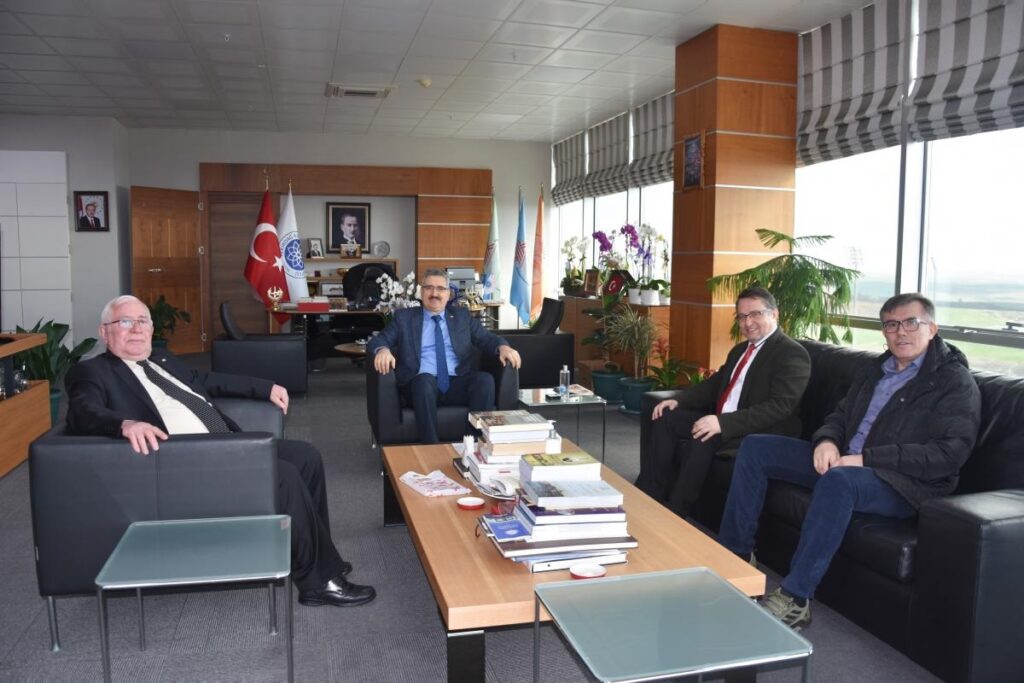 Çalışmalarında başarılar diledi