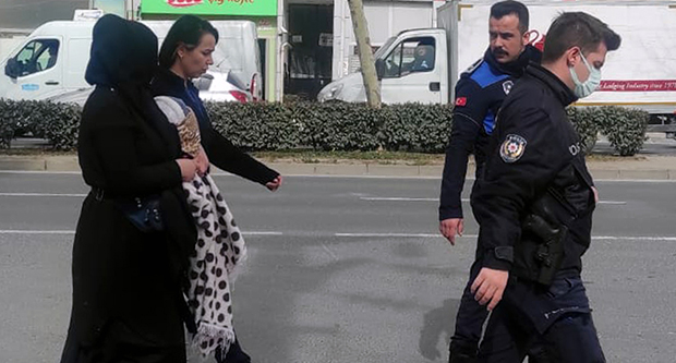 Zabıtadan dilenci operasyonu