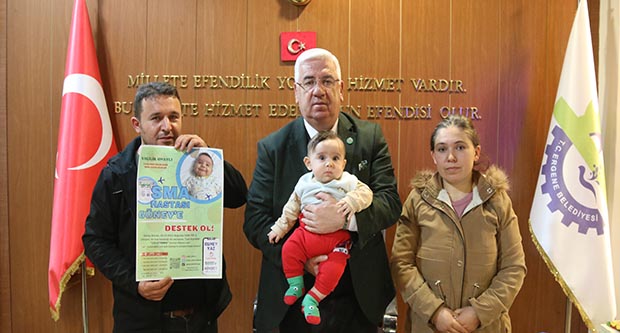 SMA Hastası Güney Bebek için destek çağrısında bulundu