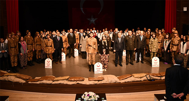Çanakkale Zaferi programı düzenlendi