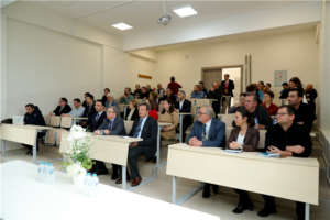 Akademisyenlerden çalışmalar hakkında bilgi aldı