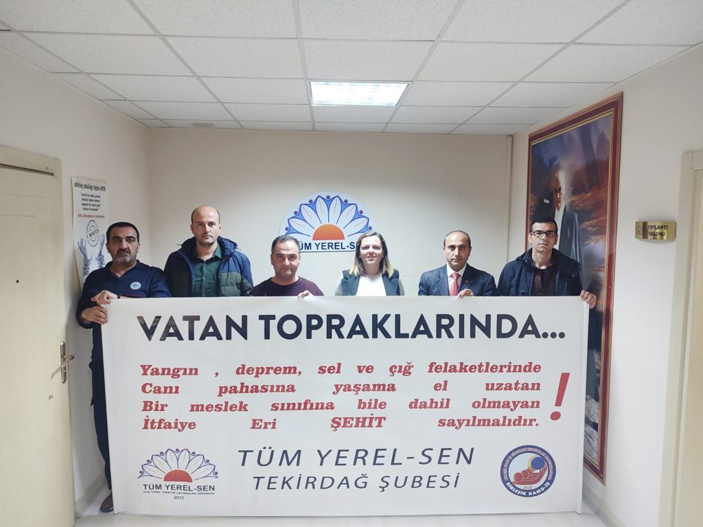 “Yaşamını kaybeden İtfaiyeciler ‘Şehit’ sayılmalı”