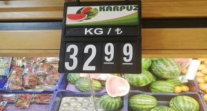 İran karpuzu tezgâhlarda yerini aldı