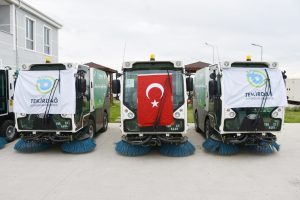 11 yeni temizlik aracı alındı
