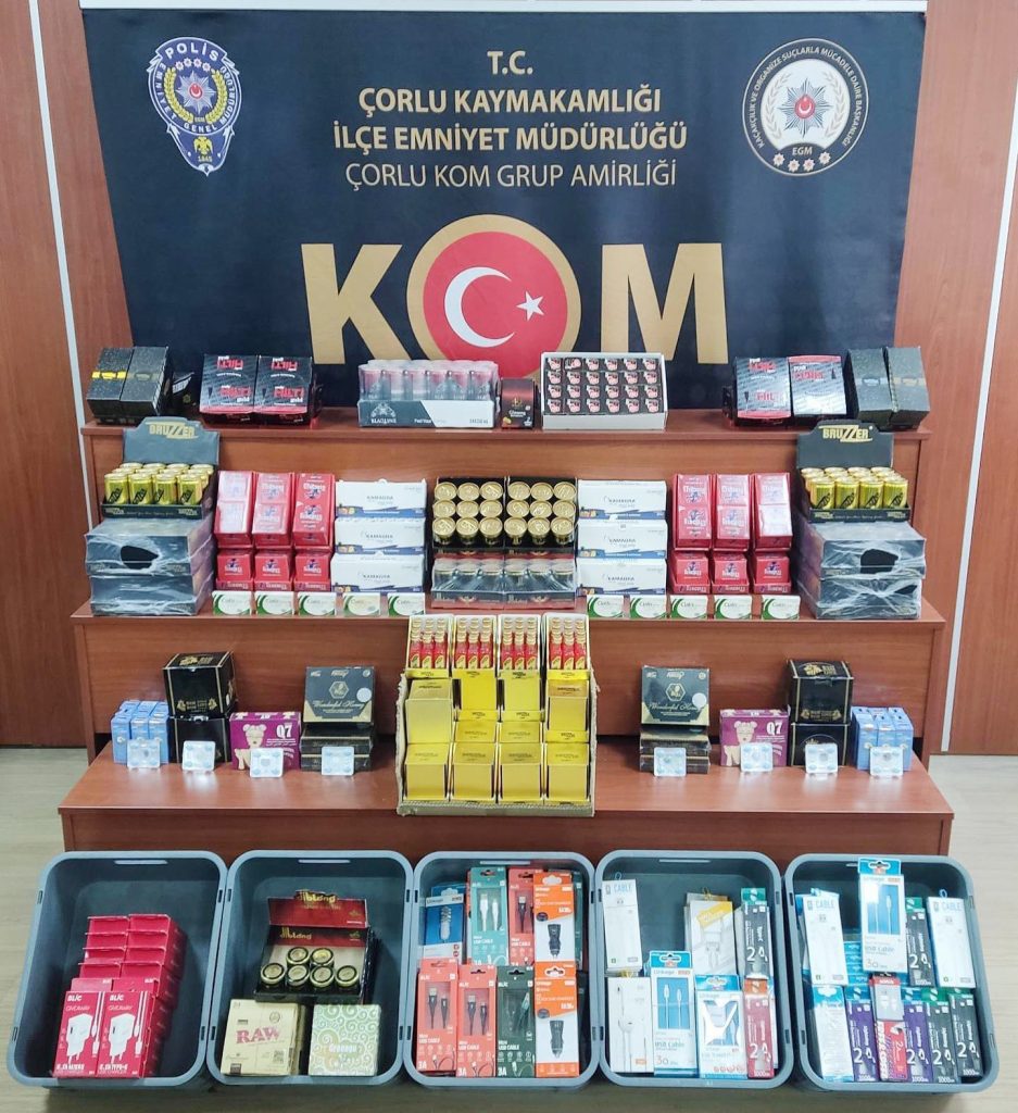 Cinsel içerikli ürünlere el konuldu
